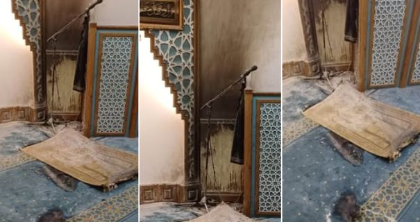 Напад на мечеть у Львові: невідомий кинув пляшки із запалювальною сумішшю, поліція проводить розслідування