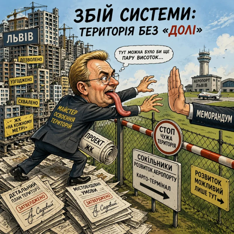 Територія без долі: Чому Садовий розверещався, наче курва в борделі