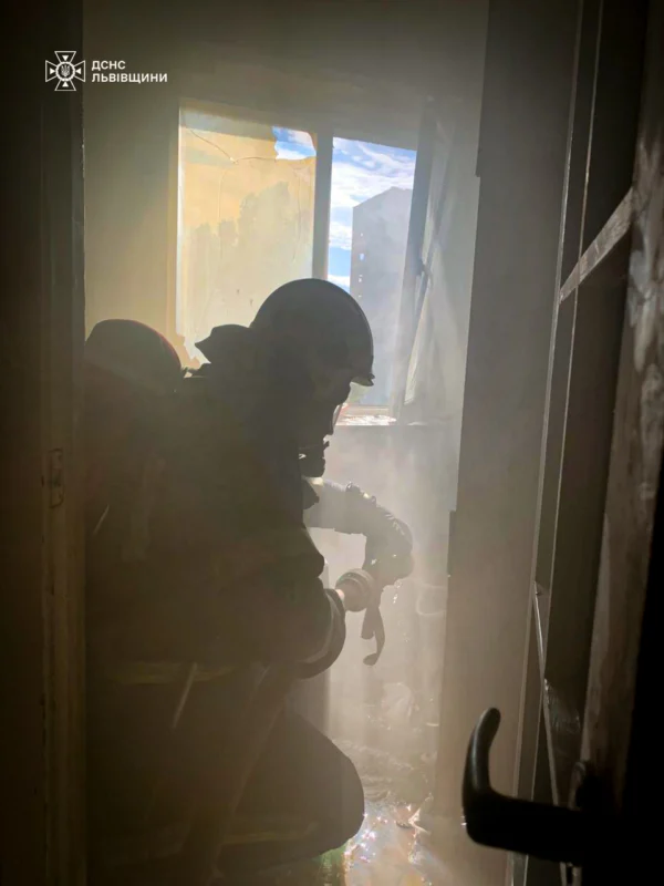 Львів'яни рятують чотирилапого друга: собака вижив у полум'ї завдяки героїчним зусиллям рятувальників (вражаючі кадри)