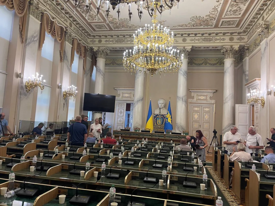 Львівська облрада не змогла зібратись на сесію через відсутність кворуму